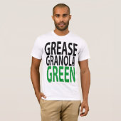 grease, granola, GREEN! Tシャツ (正面フル)
