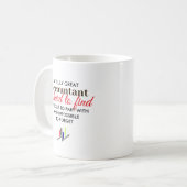 Great Accountant Personalized Name Gift コーヒーマグカップ (正面左)