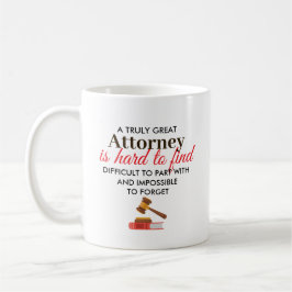 Great Attorney Personalized Name Gift コーヒーマグカップ