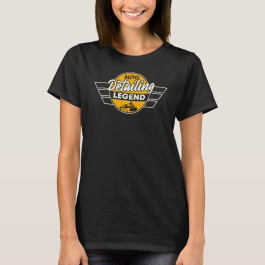 Great Auto Detailing Legend Outfit Car Detailer Tシャツ (正面)