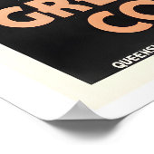 Great Barrier Coral Reef Queensland Australia ポスター (角)