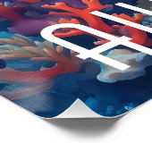 Great Barrier Reef Australia Travel Poster ポスター (コーナー)