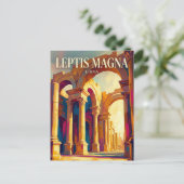 Great Basilica, Leptis Magna Libya ポストカード (スタンド正面)
