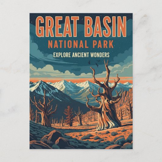 Great Basin National Park Nevada ポストカード (正面)