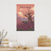 Great Basin National Park Travel Poster ポスター (キッチン)