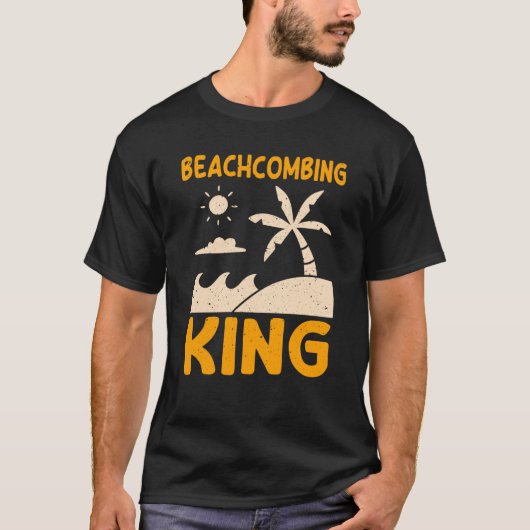 Great Beachcombing King Outfit For Men Tシャツ (正面)