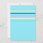 Great Birthday Bake Off Invitation | Pink Border 招待状 (裏面)