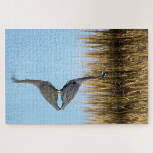 Great Blue Heron ジグソーパズル (横)