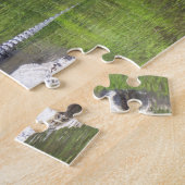 Great Blue Heron and Alligators Puzzle ジグソーパズル (側面)