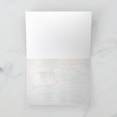 Great Blue Heron Bird All Occasion Blank シーズンカード (内部)