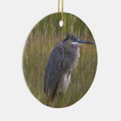 Great Blue Heron Bird Ornament セラミックオーナメント (右)