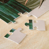 Great Blue Heron Birds of America Audubon Print ジグソーパズル (側面)