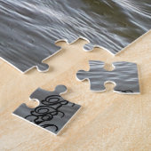 Great Blue Heron by the Water ジグソーパズル (側面)