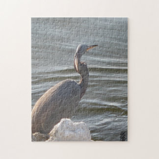 Great Blue Heron by the Water ジグソーパズル