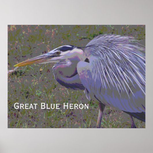 Great Blue Heron Challenge ポスター (正面)