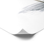 Great Blue Heron Fine Art Print ポスター (角)