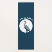 Great Blue Heron Logo ヨガマット (裏面)