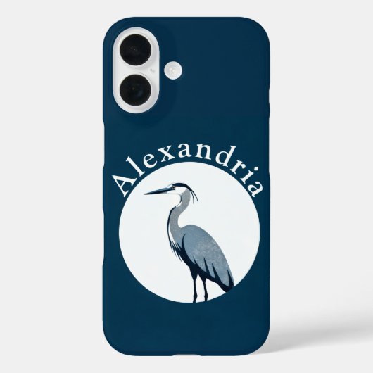 Great Blue Heron Logo Case-Mate iPhoneケース (裏面)