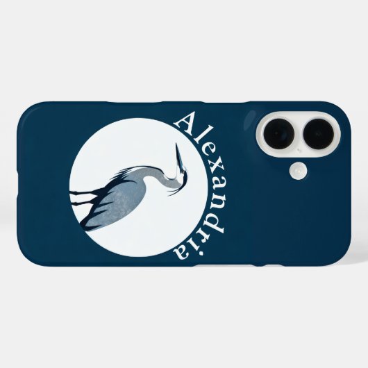 Great Blue Heron Logo Case-Mate iPhoneケース (裏面 (横))