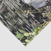 Great Blue Heron Stretched Canvas Print 薄葉紙 (詳細)