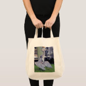 Great Blue Heron sunbathing Tote Bag トートバッグ (正面(商品))