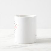 Great Business Analyst Personalized Name Gift コーヒーマグカップ (中央)