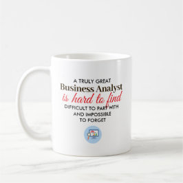 Great Business Analyst Personalized Name Gift コーヒーマグカップ