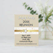 Great Choice! Family Reunion Invite Postcard ポストカード (スタンド正面)