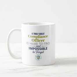 Great Compliance Officer Personalized Name Gift コーヒーマグカップ