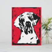 Great Daneがカードを発表 (スタンド正面)