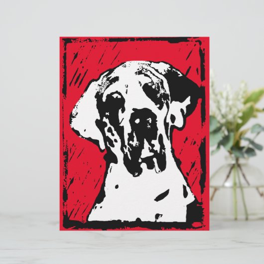 Great Daneがカードを発表 (スタンド正面)