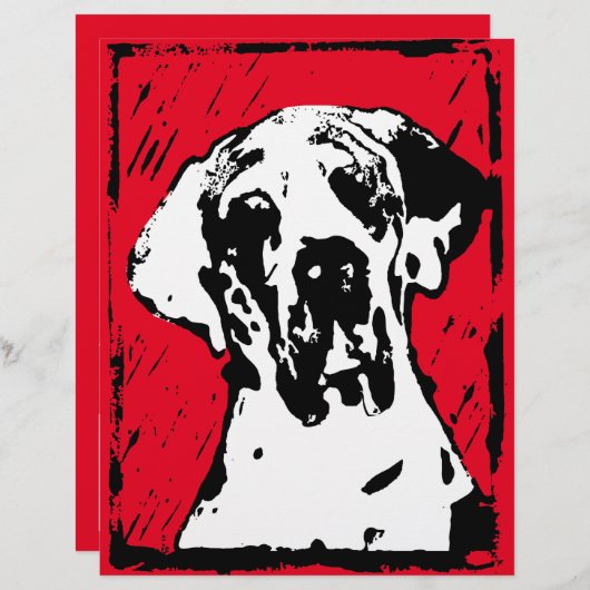 Great Daneがカードを発表 (正面/裏面)