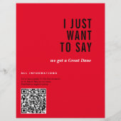 Great Daneがカードを発表 (裏面)