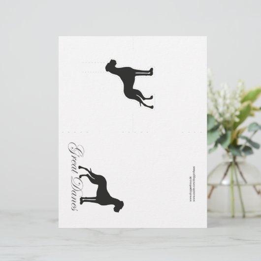 Great Daneのポップ・アートのカードのスペシャルアップ (スタンド正面)