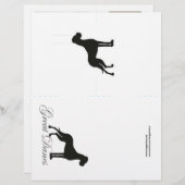 Great Daneのポップ・アートのカードのスペシャルアップ (正面/裏面)