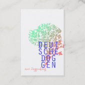 Great Daneの名刺 名刺 (正面)