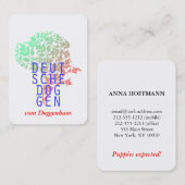 Great Daneの名刺 名刺 (正面/裏面)