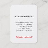 Great Daneの名刺 名刺 (裏面)