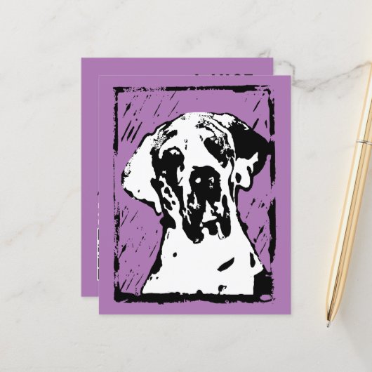 Great Dane発表カードQRコード (正面/裏面インサイチュ)