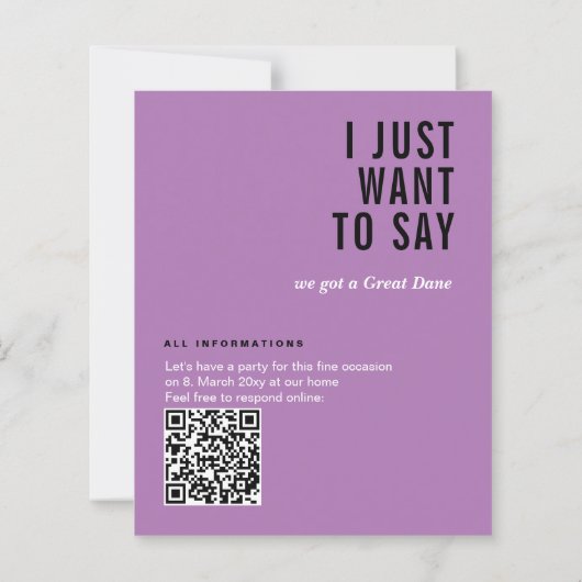 Great Dane発表カードQRコード (裏面)