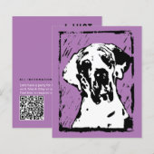 Great Dane発表カードQRコード (正面/裏面)