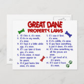 GREAT DANE財産法2 ポストカード (正面/裏面)