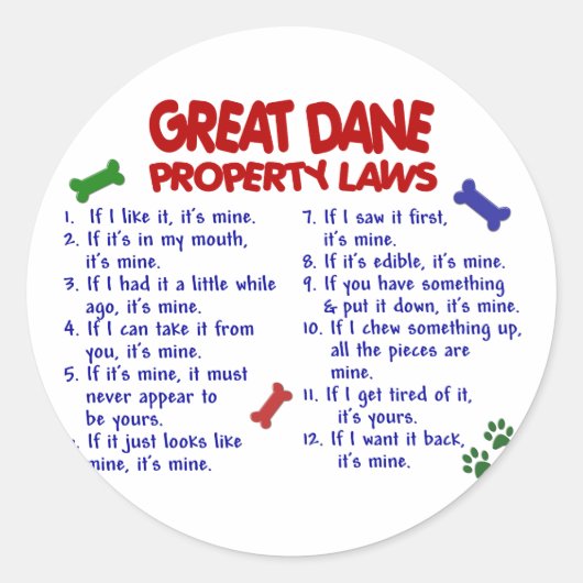GREAT DANE財産法2 ラウンドシール (正面)