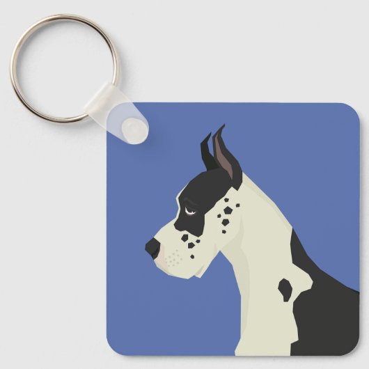 Great Dane キーホルダー (正面)