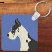 Great Dane キーホルダー (裏面)