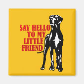 Great Dane  マグネット (正面)