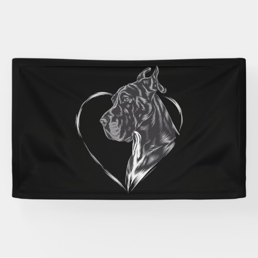 Great Dane  横断幕 (横)