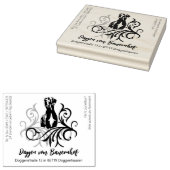 Great Dane Big  ラバースタンプ (押印)