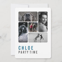 Great Dane Birthday Invitation 招待状