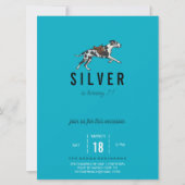 Great Dane Birthday Invitation with 3 Photos 招待状 (正面)